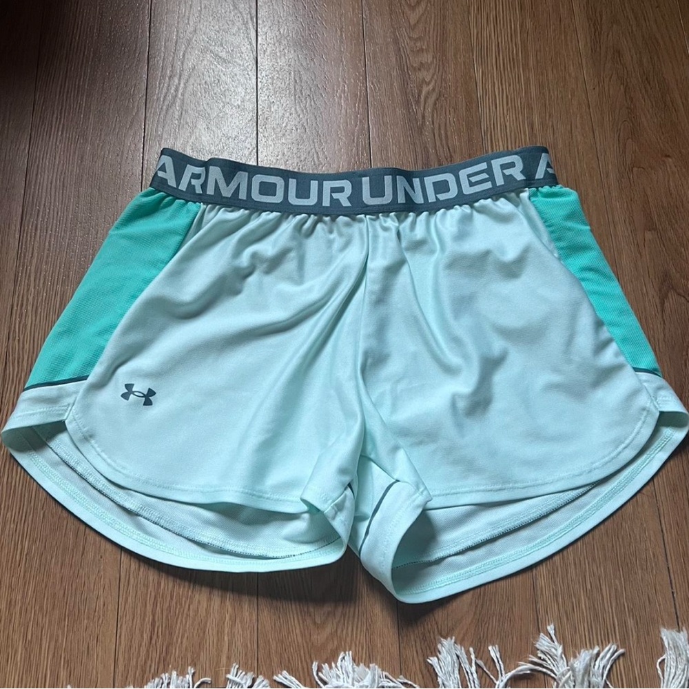Under Armour Blue Athletic Shorts Lightweight Performance